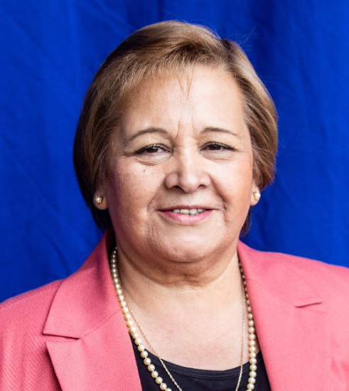 Retrato de Luzmenia Barrios Gacitúa, Tesorera del Directorio
